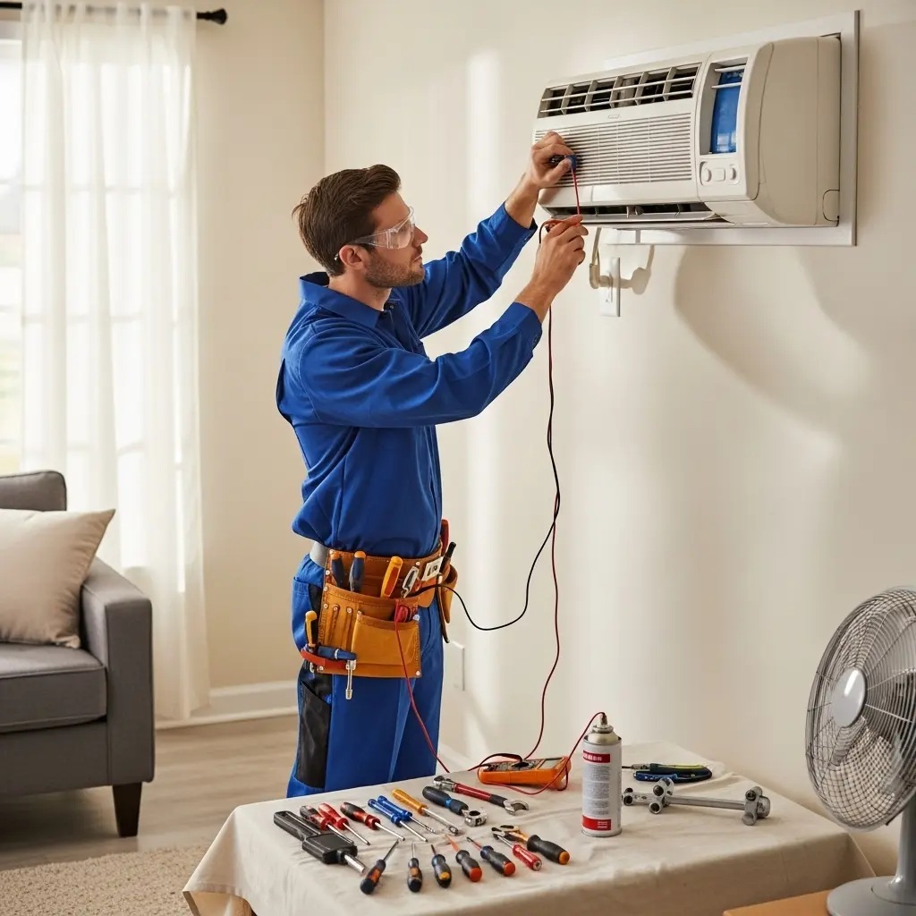 Ankara Termodinamik Termodinamik klima gaz dolumu ve bakım – Enerji verimliliği artırıldı. - Teknik servis örneği